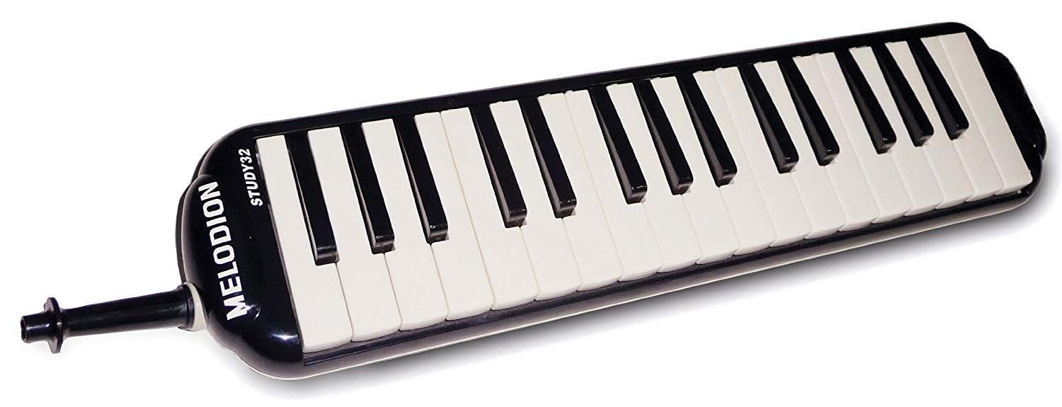 Suzuki Melodica Alto Study 32 med transporttaske - Sort